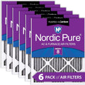 6 Carbon MERV 18X30x1 8 Furnace Filters X Pleated (17 Pack 3/4 X 3/4) 29 3/4 Air Plus