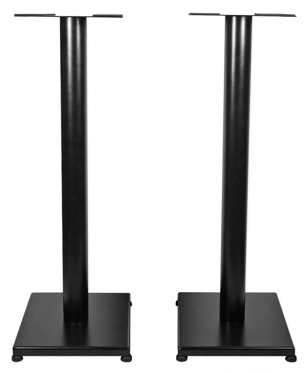 and 29" Stands Studio Monitor Speaker RS29B - Rockville Pair Black Steel Bookshelf
