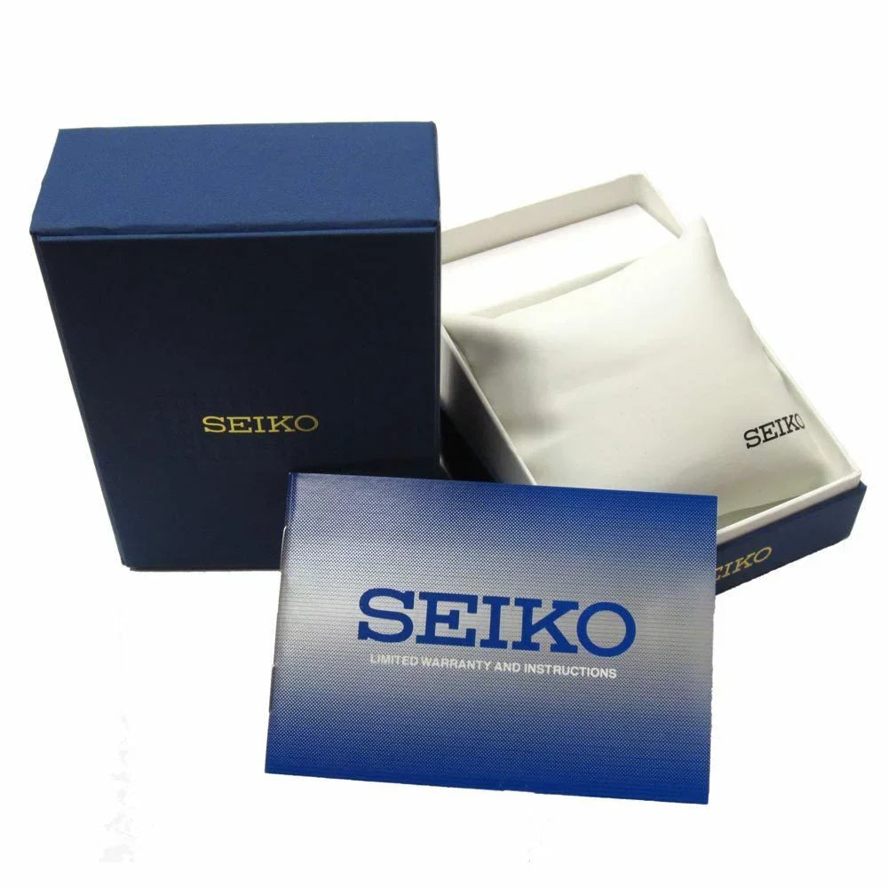 Dial Seiko Silver-Tone Women's Brushed Watch #SXDF93 Leather