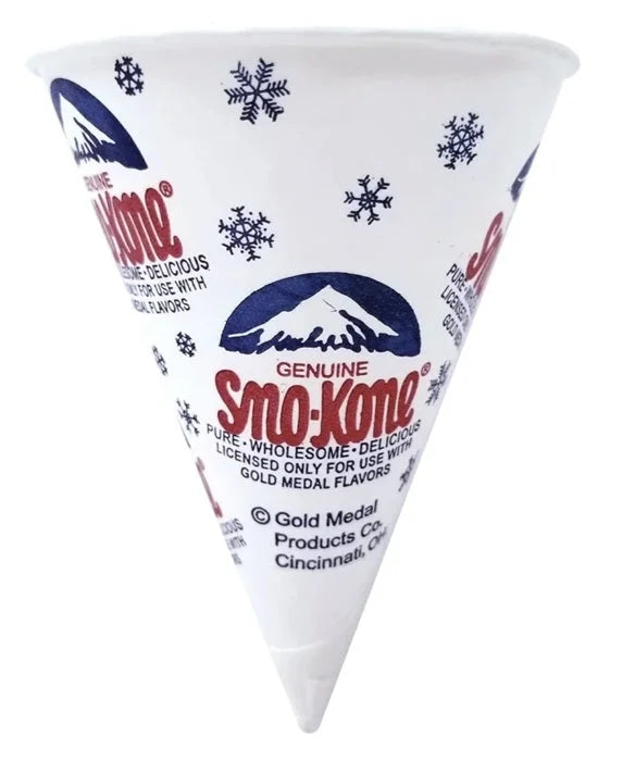 1 of 1060 Snow Cups Sno-Kone - Quantity Cone Gold Medal 5000-Count