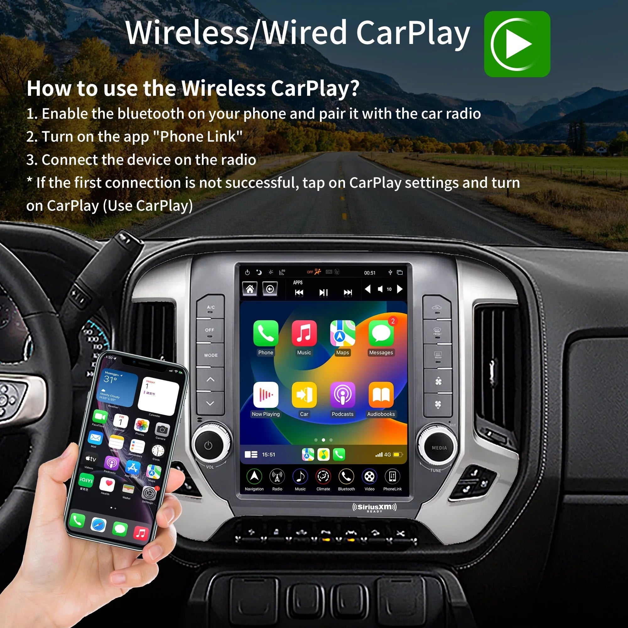 4G+64G 2014-2021 Apple SirusXm Silverado Carplay 2014-2019 Screen Navigator Linkswell Car Gen5 Replacement Auto radio GMC Raido Stereo GPS inch Android 12.1 Chevrolet for T-style Touch Truck