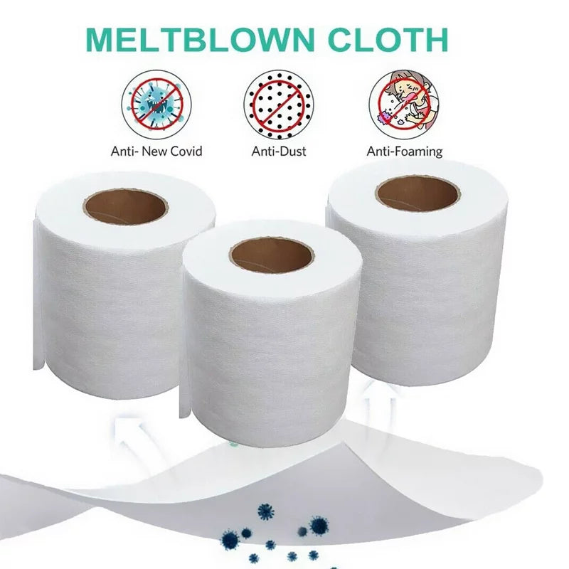 Meltblown DIY Filter Mouth Fabric Face Nonwoven Cloth Craft Interlining 5/10/20M/30M/50M/100M
