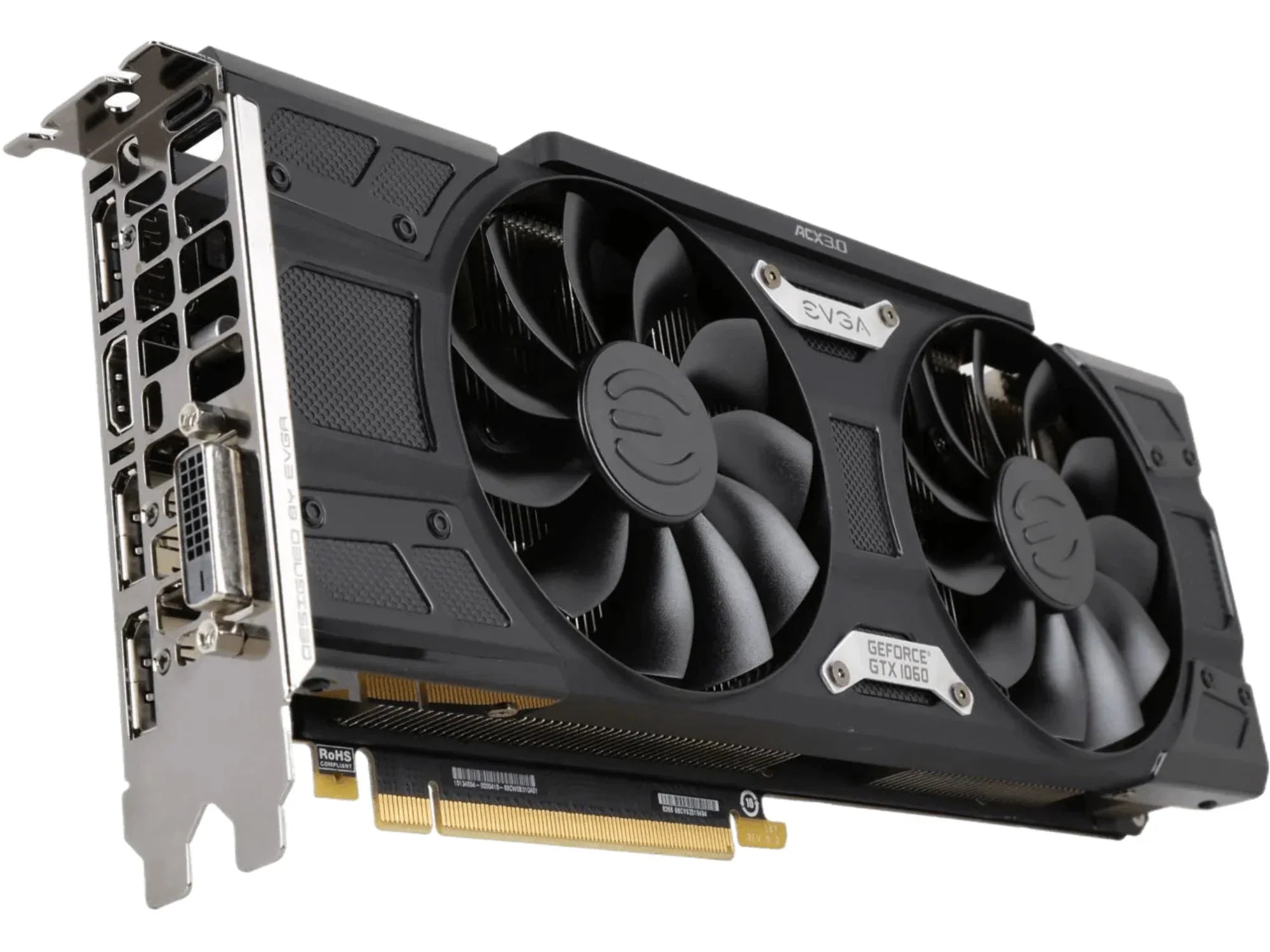 GAMING (PXOC) GTX LED Graphics 1060 DX12 Support SSC 06G-P4-6267-RX GeForce EVGA GDDR5 ACX 6GB 3.0, 6GB OSD Card