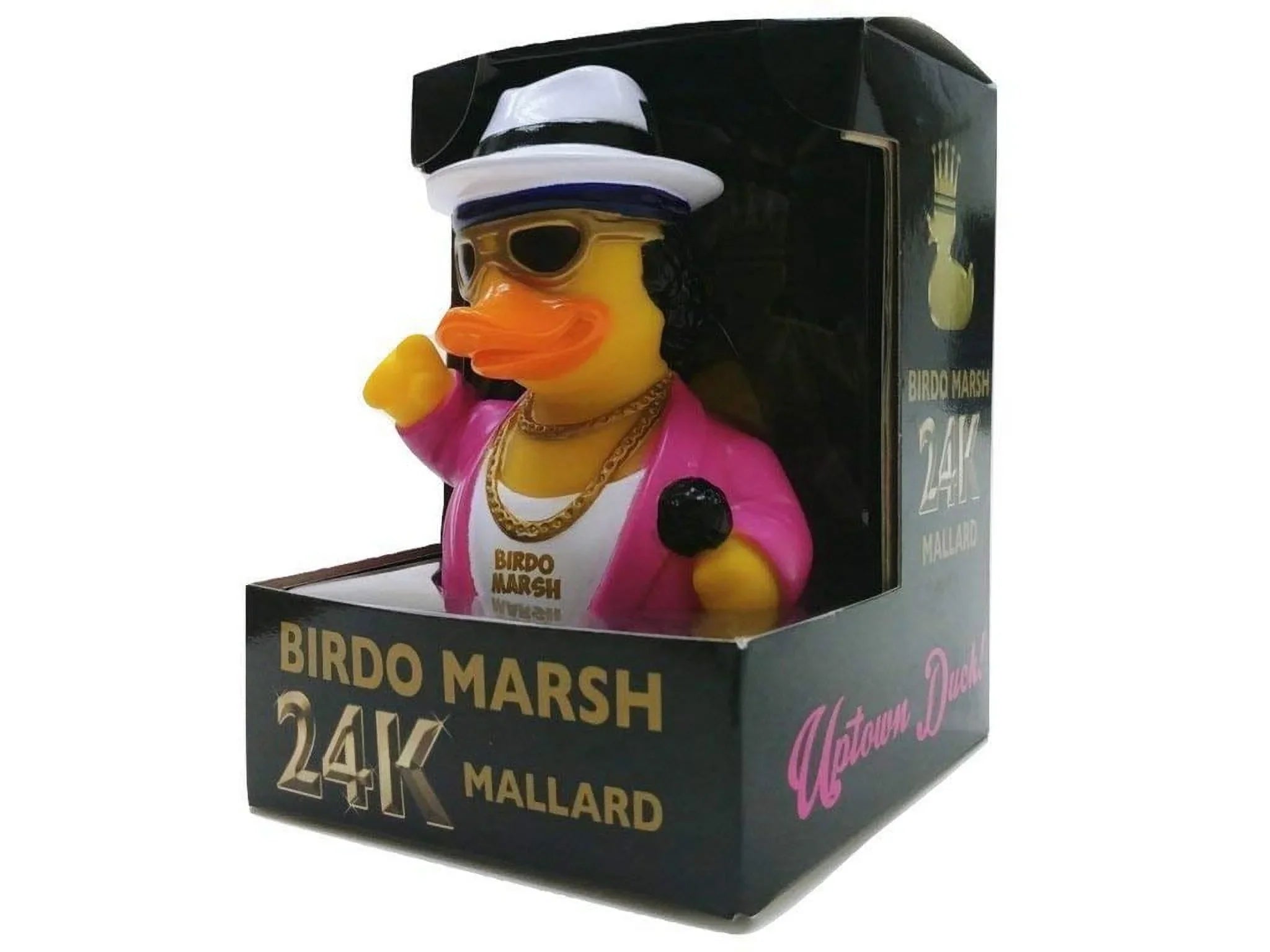 Mallard Bath Toy Marsh 24K Duck Birdo CelebriDucks - Rubber