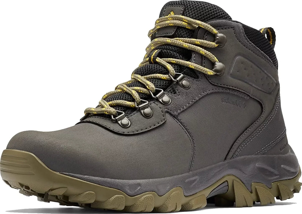Green Plus Boot Grey/Stone Ridge Shoe Dark Waterproof Hiking Mens 14 Newton Ii Columbia