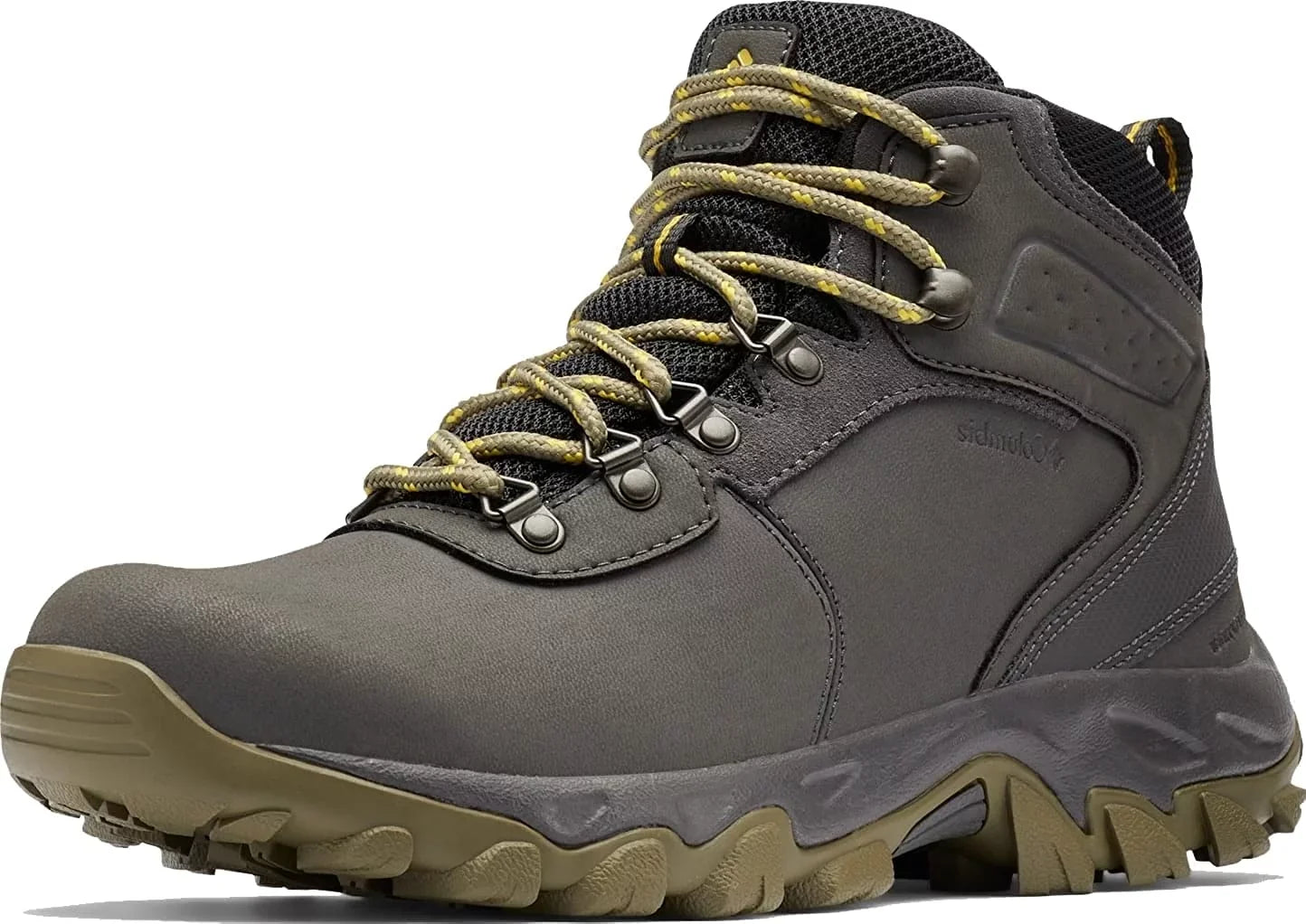 Green Plus Boot Grey/Stone Ridge Shoe Dark Waterproof Hiking Mens 14 Newton Ii Columbia