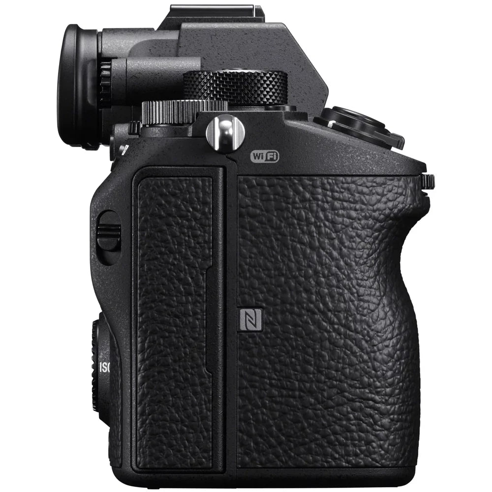 Memory a7III Accessory Bundle 24.2MP Frame Sony Body a7III Camera & Lens Full Interchangeable Mirrorless Flash 64GB +