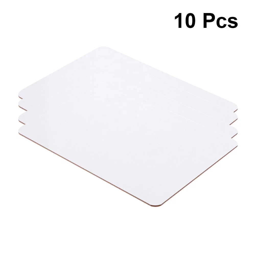 Pack Students Lapboards Board White Student Sided Small 9X12 Mini Double Boards Lap Classroom Kids Dry Erase