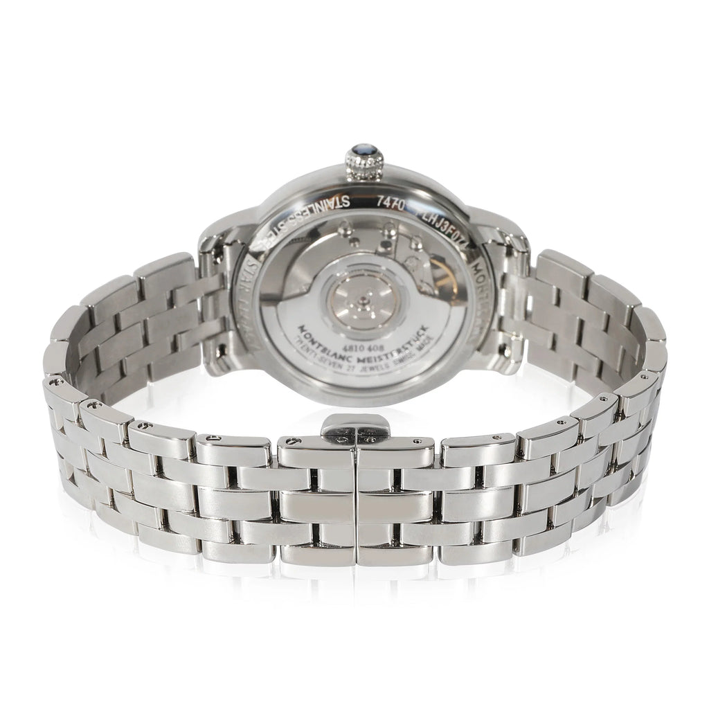 7470 Steel Pre-Owned in Legacy Montblanc Watch Star Women's 118535 Stainless