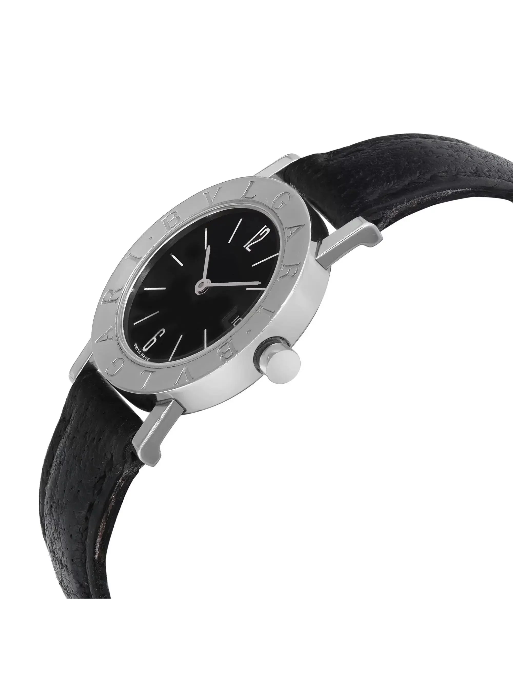 SLD BB Steel 26mm Black 26 Ladies Bvlgari Bvlgari Quartz Dial Watch