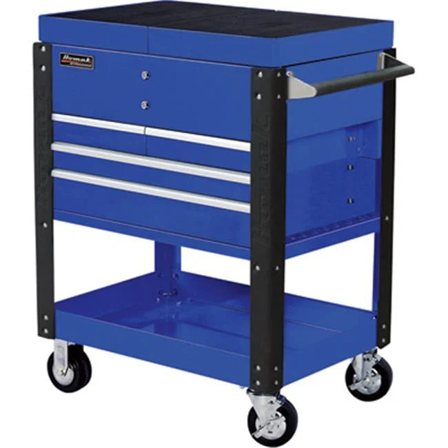 Series Cart Drawer Professional - x Slide 4 x 30.25 42 in. 20.37 Top Blue Service