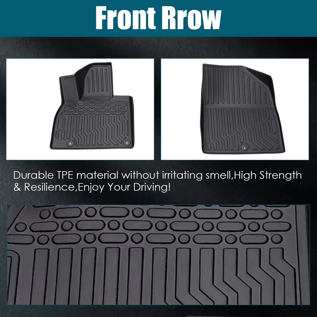 Center Console Mats,Bucket Bucket Dazzduo Telluride Telluride Floor Telluride Floor Kia Floor 2020-2023 Car moobody