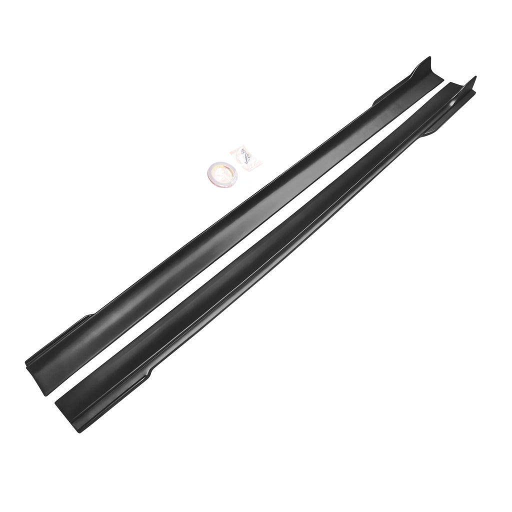Matte NINTE 2011-2023 2PCS Extension Skrits Side 300 Chrysler for Black Panel Rocker