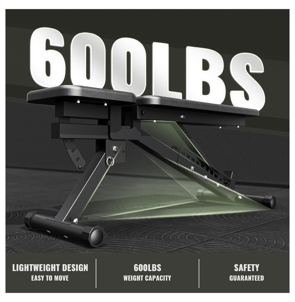 and and Workouts, Bench Weight Lifting, Capacity and Press Strength Fitness Major for Adjustable Weight Positions Gym Bench,1300 Press Bench Training 32 Garage Bench Home LBS
