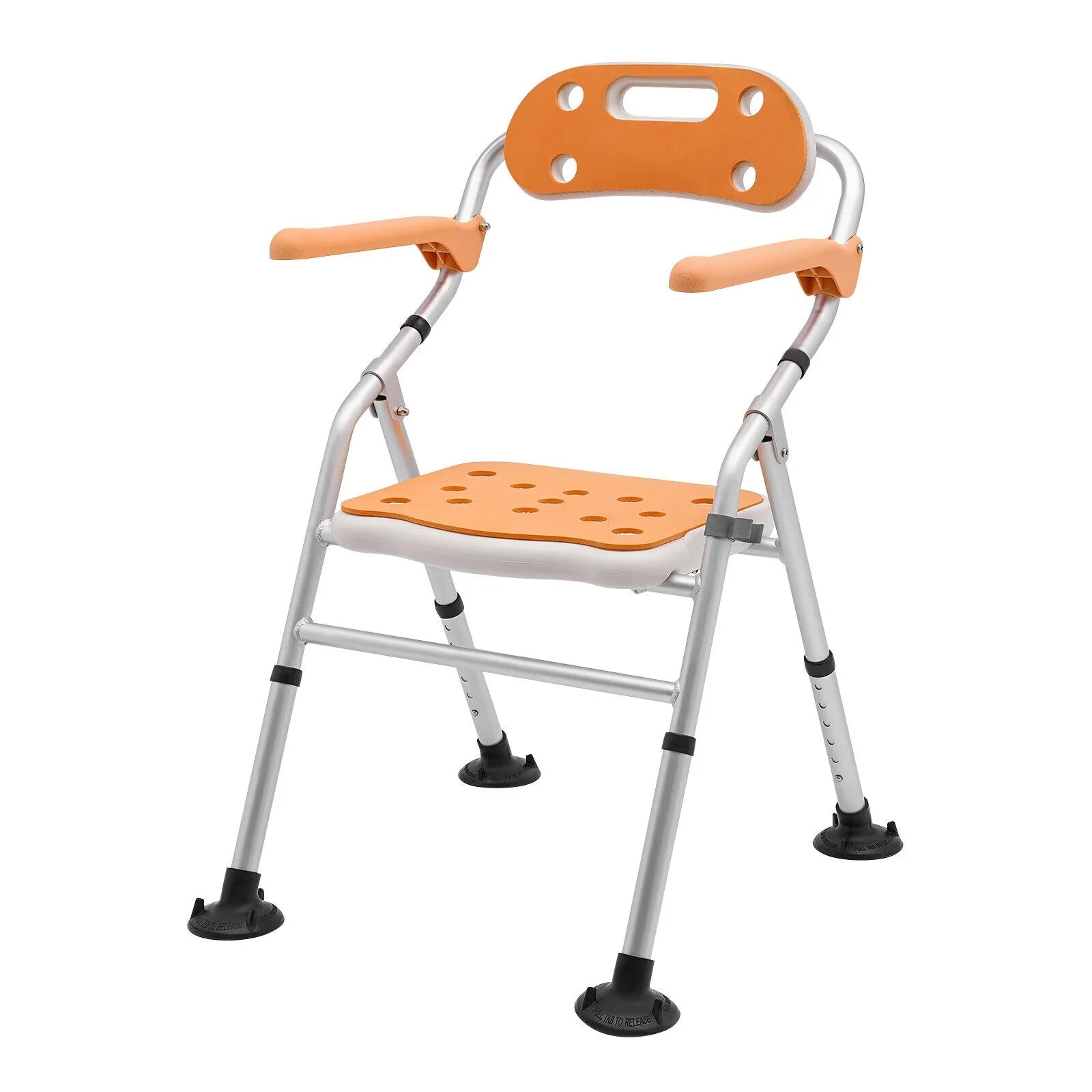 330lb Bath Adults Shower Bench for Tub Seat Handicap Stool Seniors Chair Folding