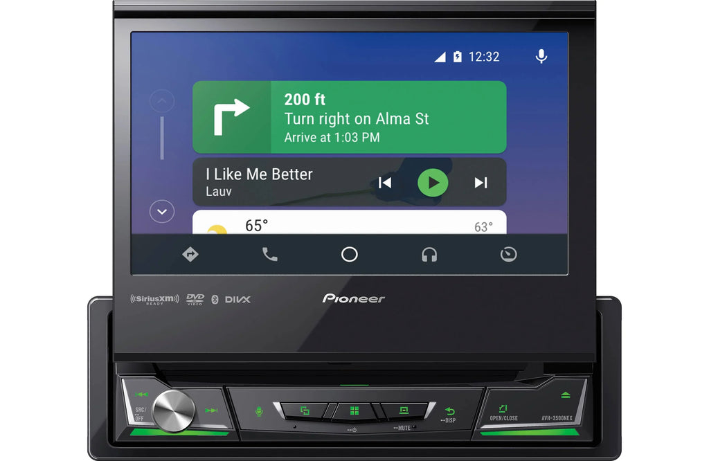 & Receiver AVH-3500NEX Bullet Bluetooth Style DVD Camera Pioneer
