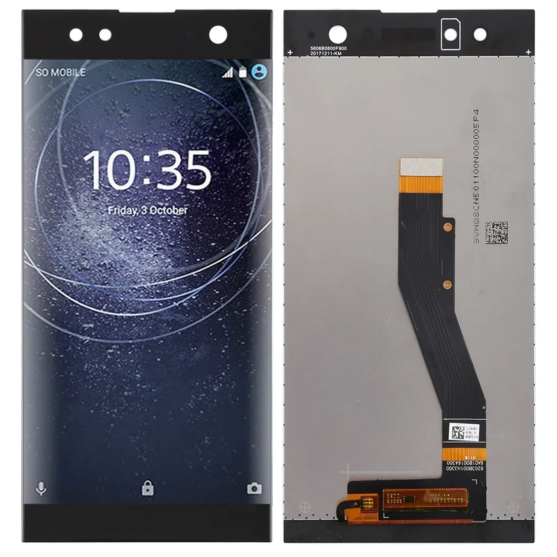 LCD for Full Ultra Cellphone Sony Parts Digitizer Xperia Screen Assembly Repair XA2 OEM with