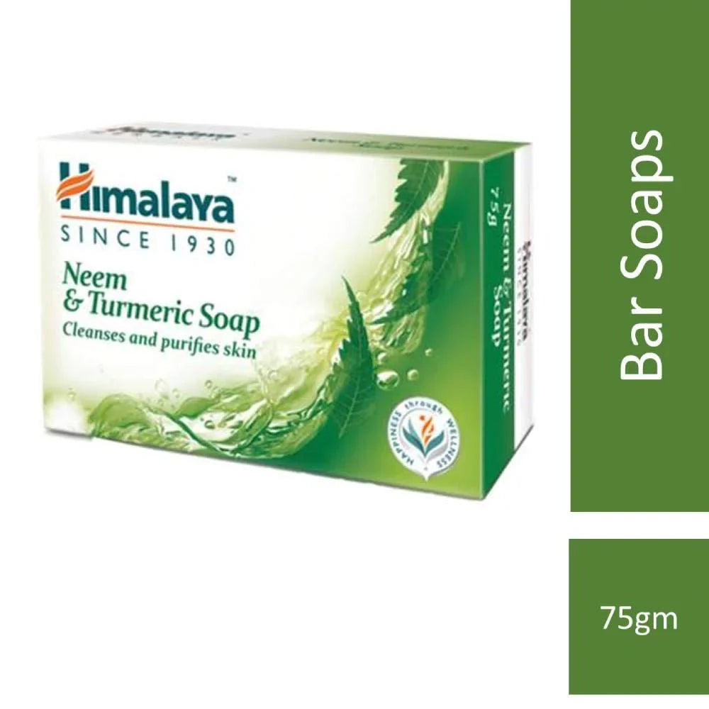 Soap, Himalaya 75gm Neem Turmeric Herbals Protecting and