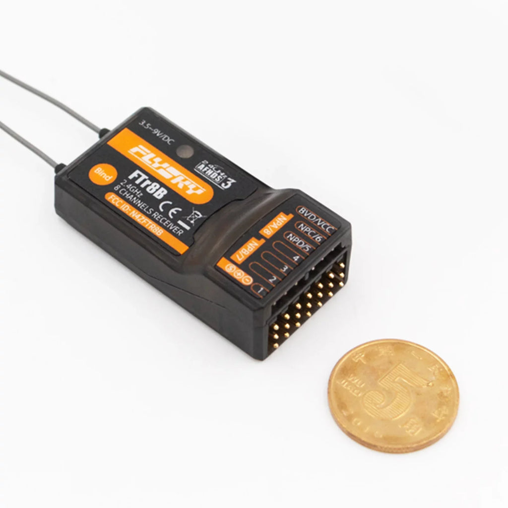 2.4GHz RF for Compatible Output Wing Helicopter Dual Airplane PWMPPMi.BUSS.BUS Drone Modules Receiver PL18 with Engineering RC AFHDS3 Vehicle Transmitters FTr8B 8CH NB4 OWSOO Fixed Glider
