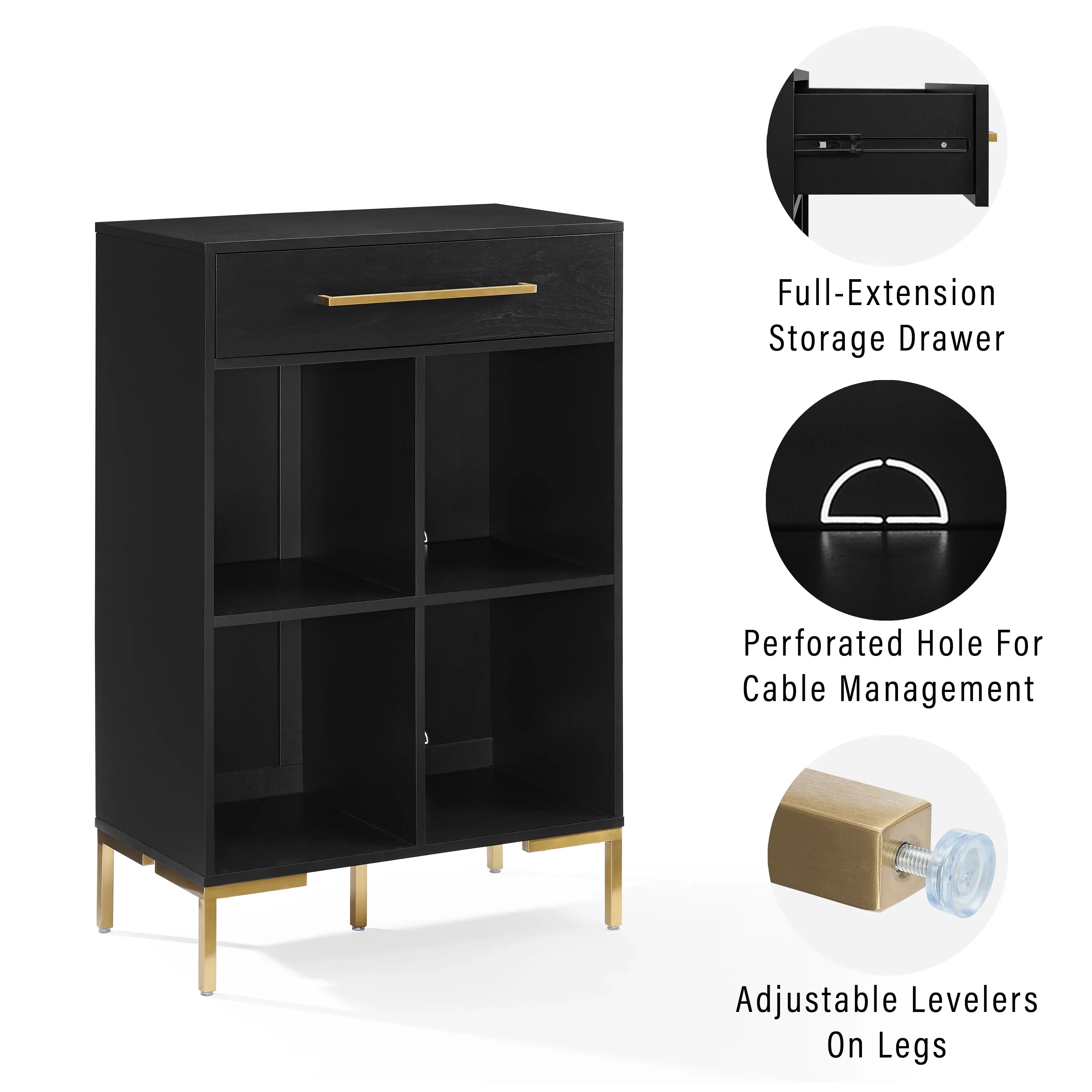 for Bookcase Vinyl Stand Cube with Records Furniture Record Juno Crosley Storage and Player