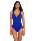 Beach Royal Ralph One-Piece Ring Club Solids Underwire Lauren Front 12 LAUREN