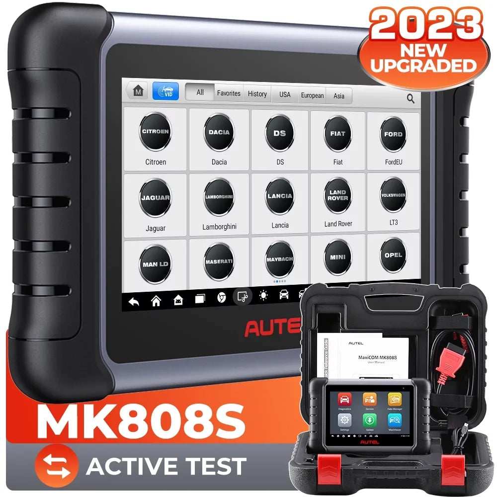 Service, Autoauth System MaxiCOM All MX808 Autel Scanner Test, MK808 Diagnostic 28+ Reader Car FCA Active Updated Code MK808S OBD2 MaxiCheck Diagnosis, of