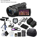Handycam HD Bundle Camcorder. Ultra Cinematographer 4K FDR-AX53 Sony