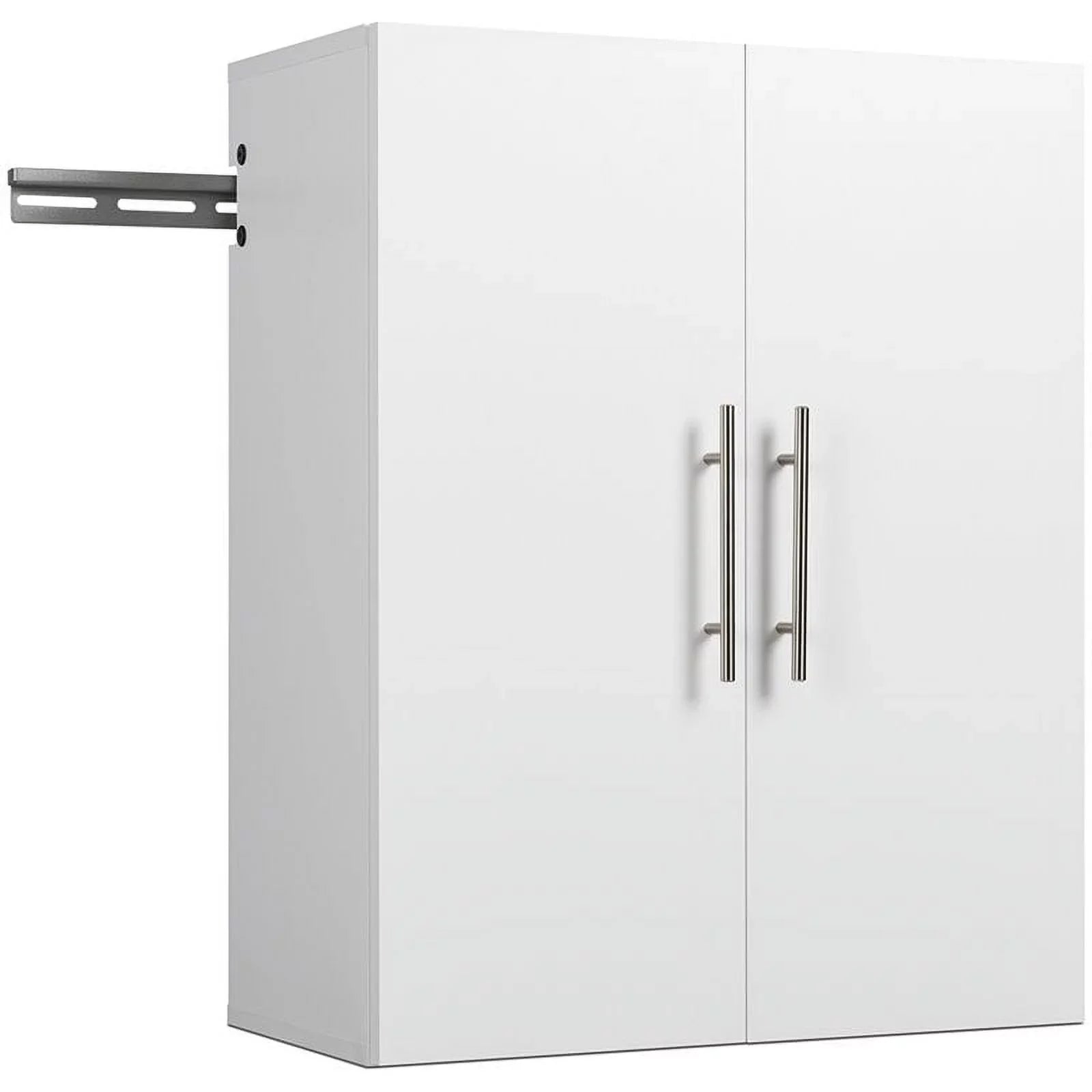 in Square Cabinet Set Mounted Home Garage Wall Piece 2 White