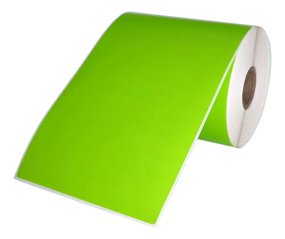 Thermal Shipping 4"x6" Zebra Eltron 15 GREEN Compatible Color Printers with Label Rolls Direct