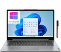 Intel 11 Laptop Pentium RAM, eMMC Cloud 6, IdeaPad Windows 64GB Grey, Silver N5030 Processor, Bluetooth 128GB DDR4 4GB Lenovo 365, S 1i 14" Office WiFi Card, SD + Computer, 5.1, 1-Year