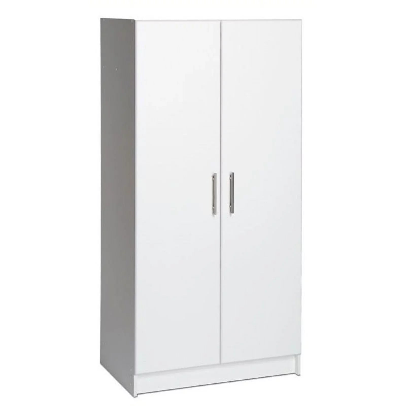 Hill in 32" Storage Transitional Cabinet Wood Composite Bowery White