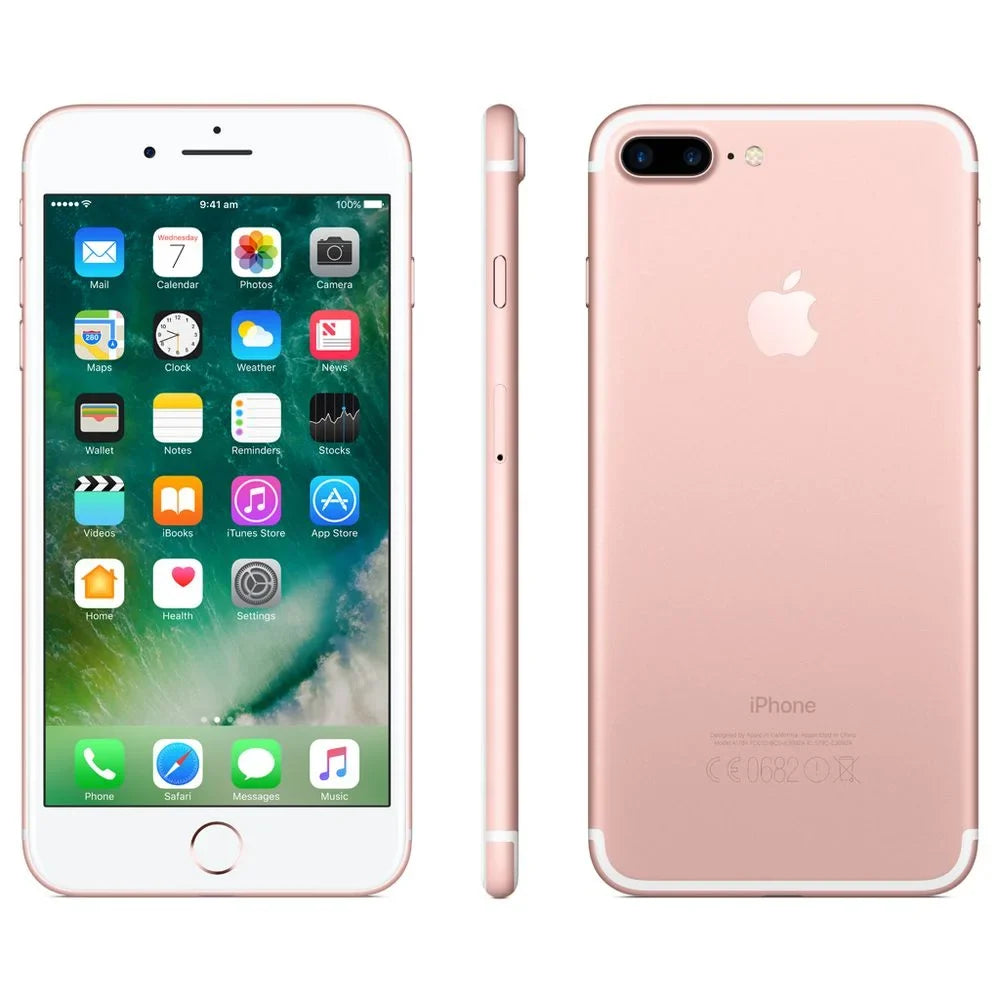 Gold Rose - 7 (Fair) Carrier iPhone Apple Plus 32GB Pre-Owned Unlocked -