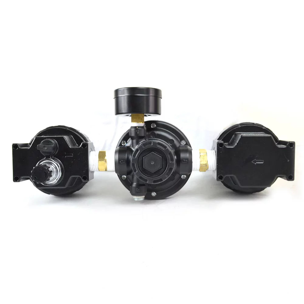 WC1081HDAG-250 Pneumatics Lubricator Filter Combo Handle in Interstate USA. Regulator Made Bowl Integral Poly 1/2 Large Inch 'T'