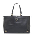 Gucci tote bag GUCCI 141472 black handbag ladies leather (Fair) Pre-Owned