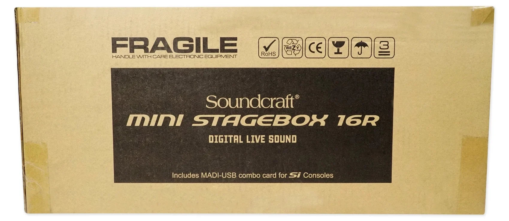 Headphones 16R MSB16R 8-Ch. Stagebox Mixer+Samson Mini Soundcraft 16x8+Mackie