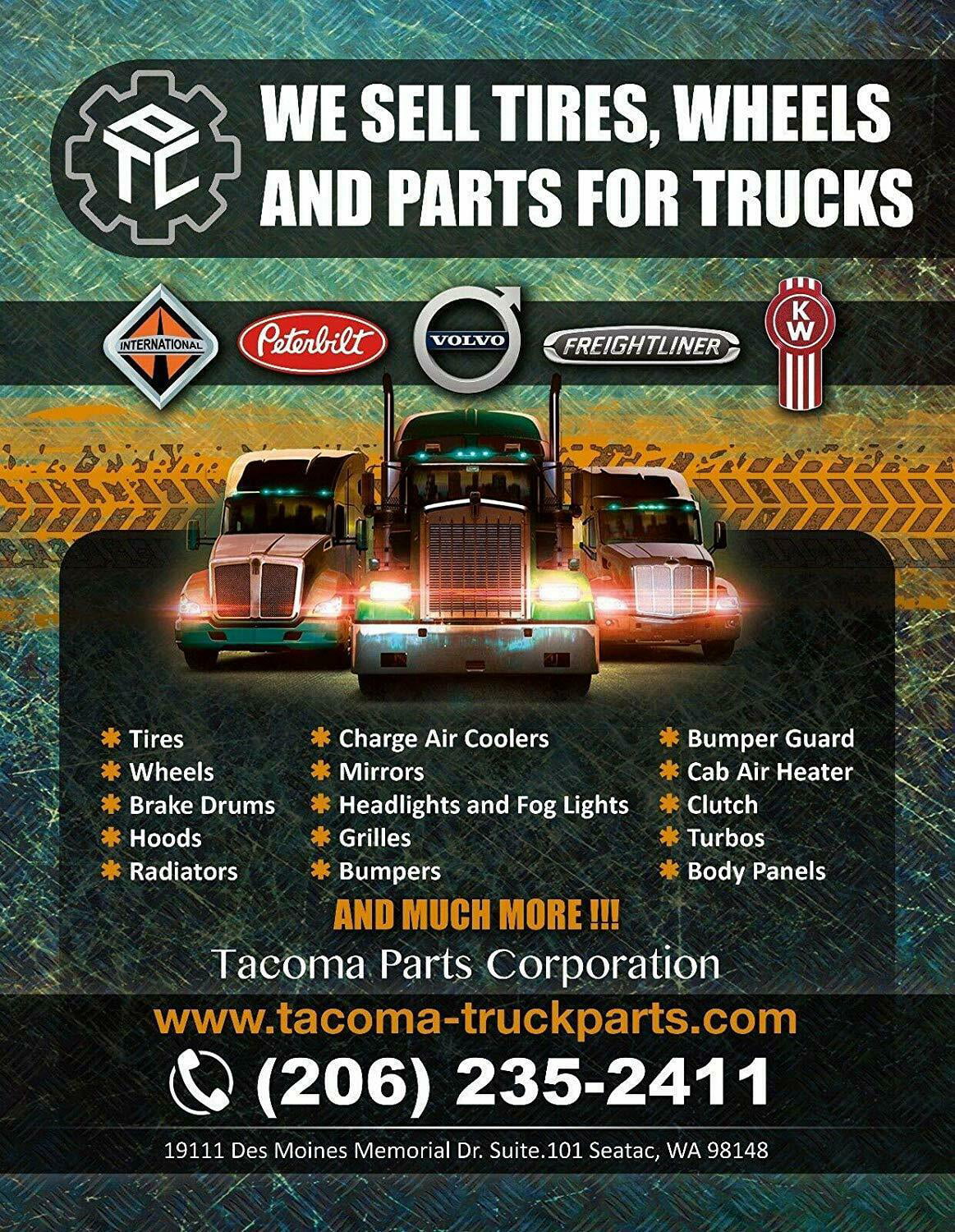 579 Quarter Masks Stainless Fender - Trucks mounting Kozak Semi Plus Peterbilt Face 2x For Hardware Windshield and 2x22 386 x Set Steel Wipers 24" Included 24" All