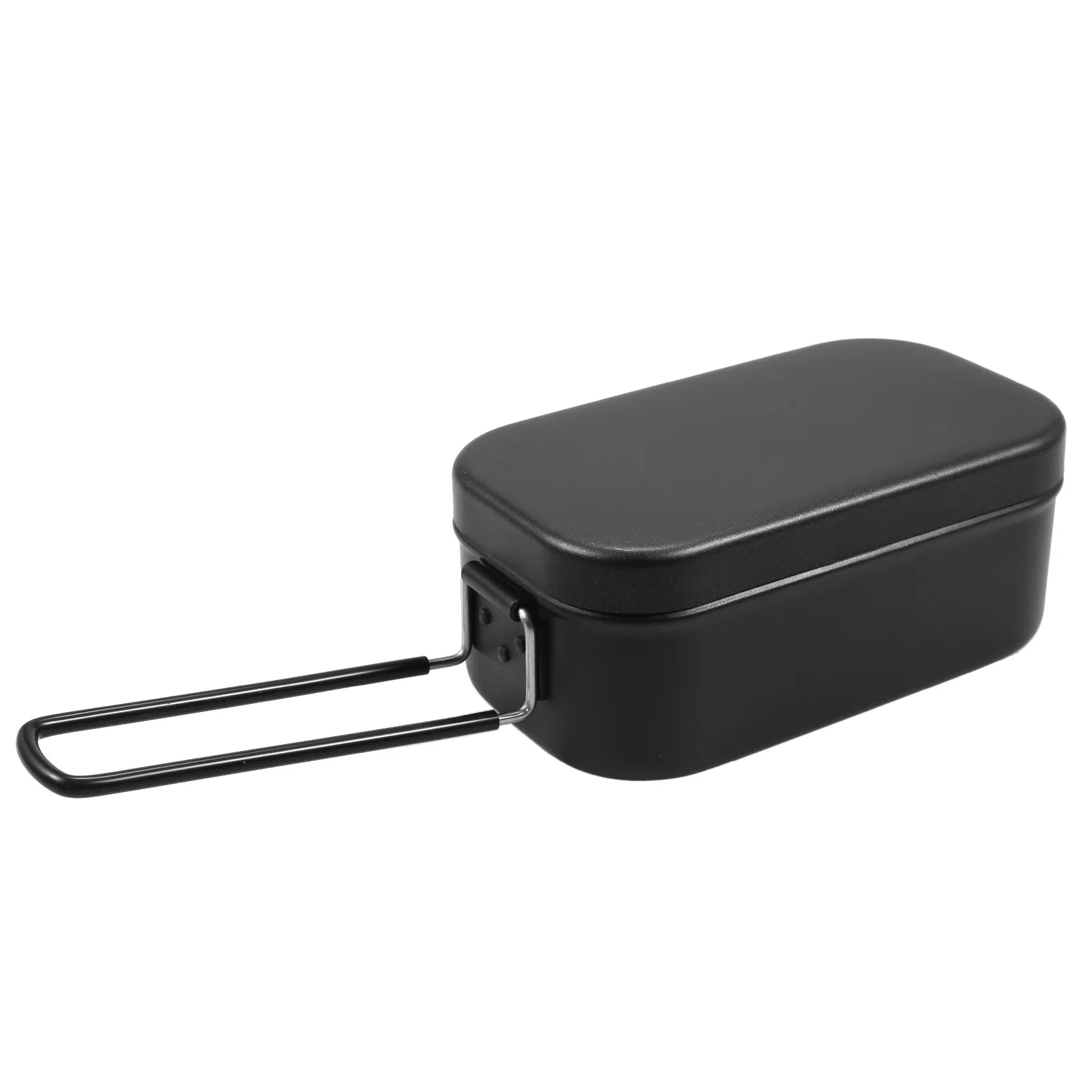 Backpacking Box 4pcs Steaming Kit Tomshine Rack Board Mess Camping Mountaineering 800ml Cutting Fishing Cookware for Lunch with Hiking