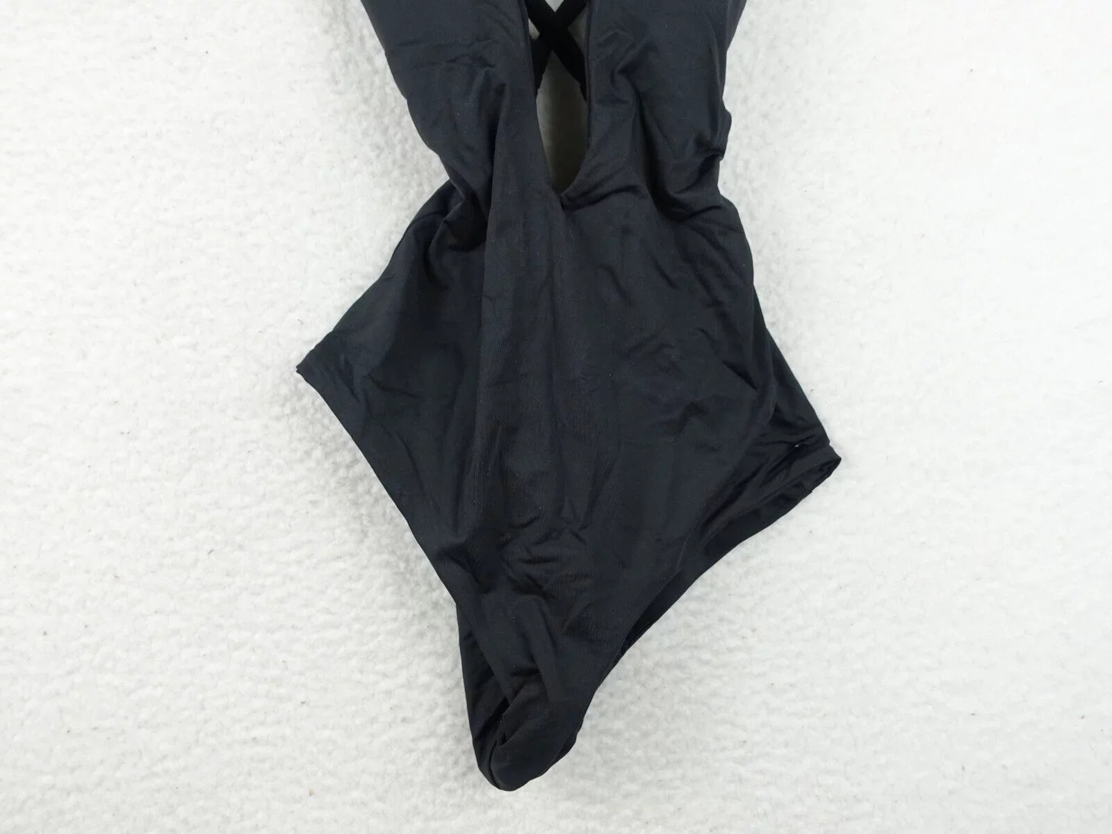 '- One-Piece XS Skylar Virtue Code - BECCA Color Swimsuit Plunge Black Rebecca