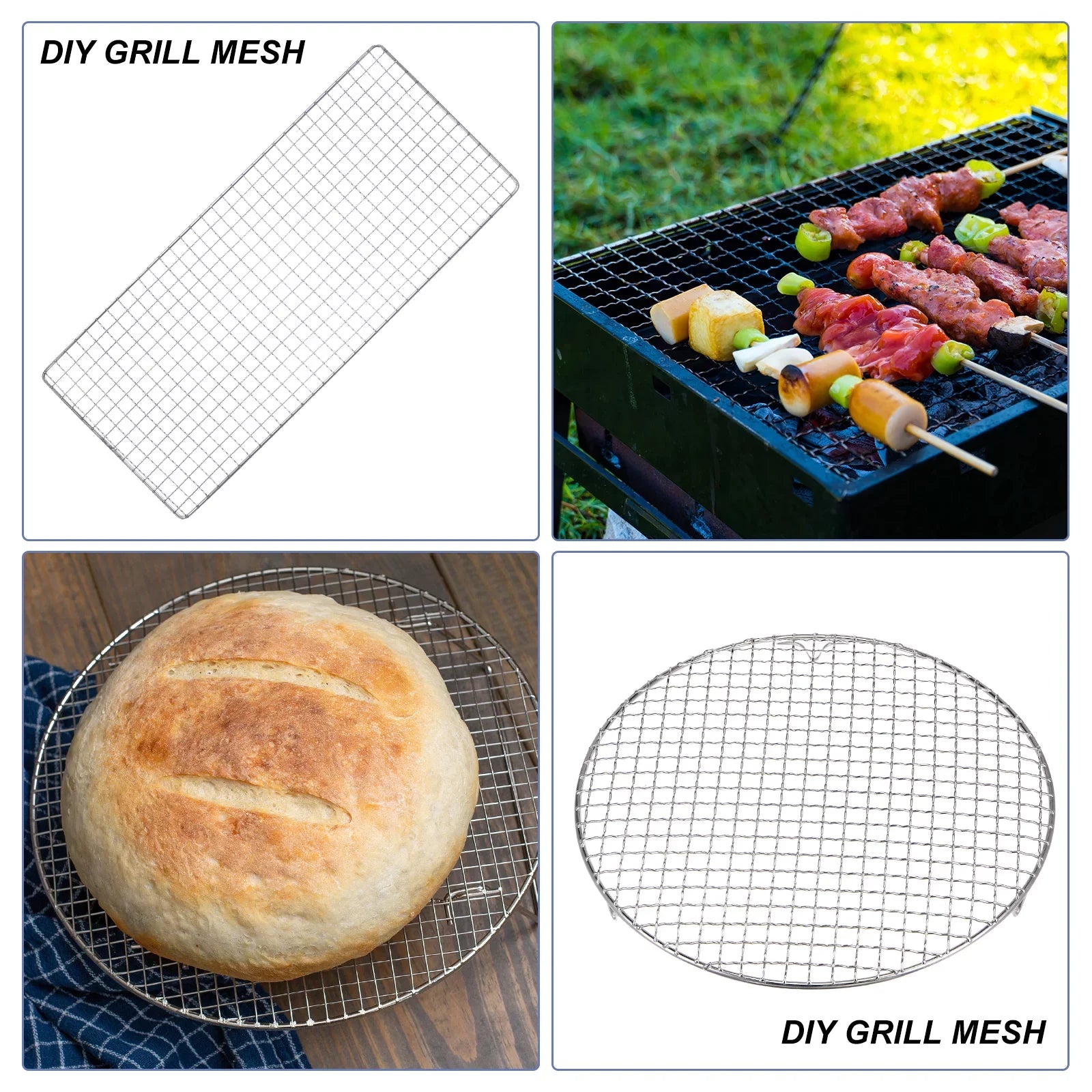 Wire Woven Mesh Stainless Replacement Screen, Air Steel Window 304 Mesh Screen Screen for Vent Door