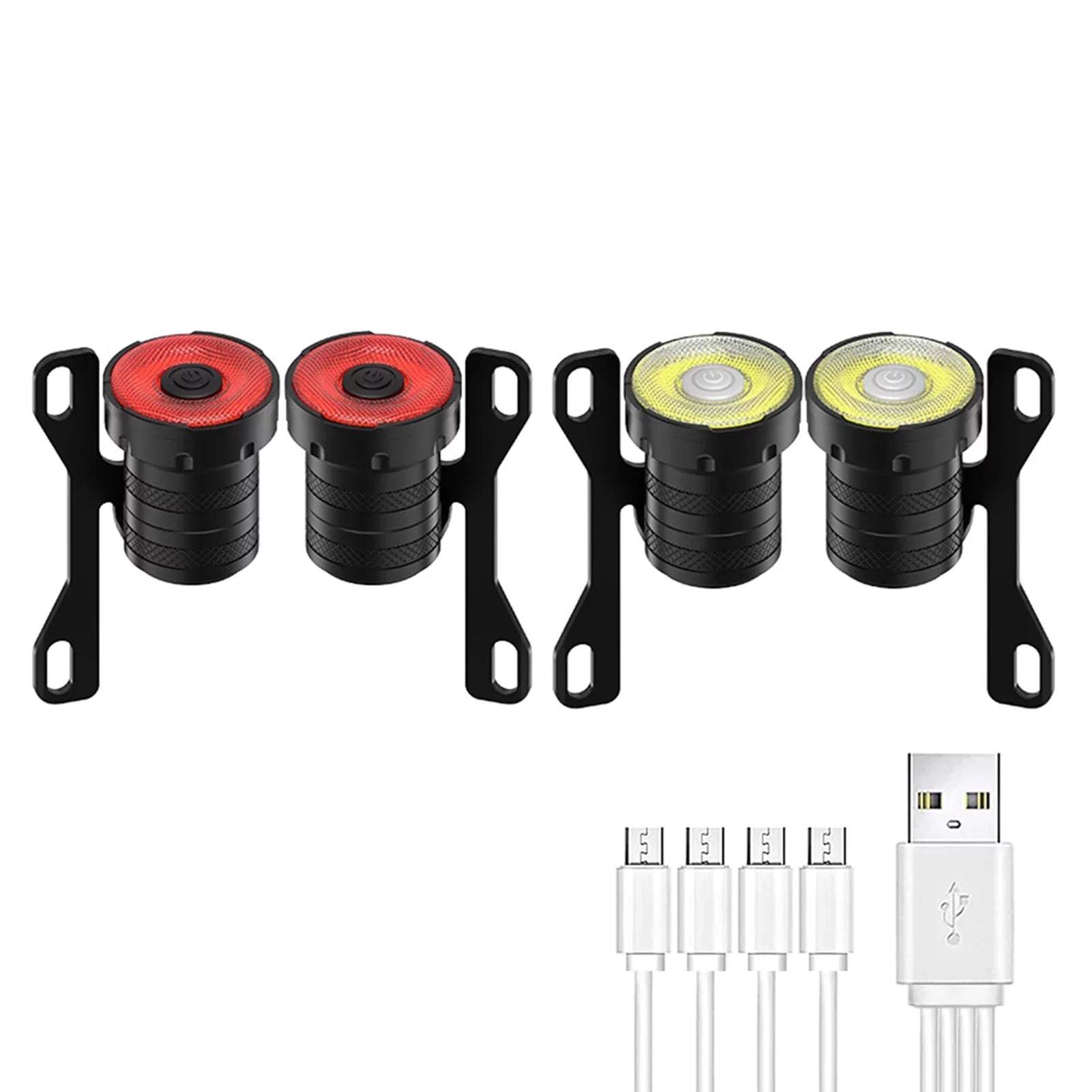 Longboard Skateboard with 4-in-1 Rechargeable Front USB Suzicca Cable Set Rear Charging Skateboard and