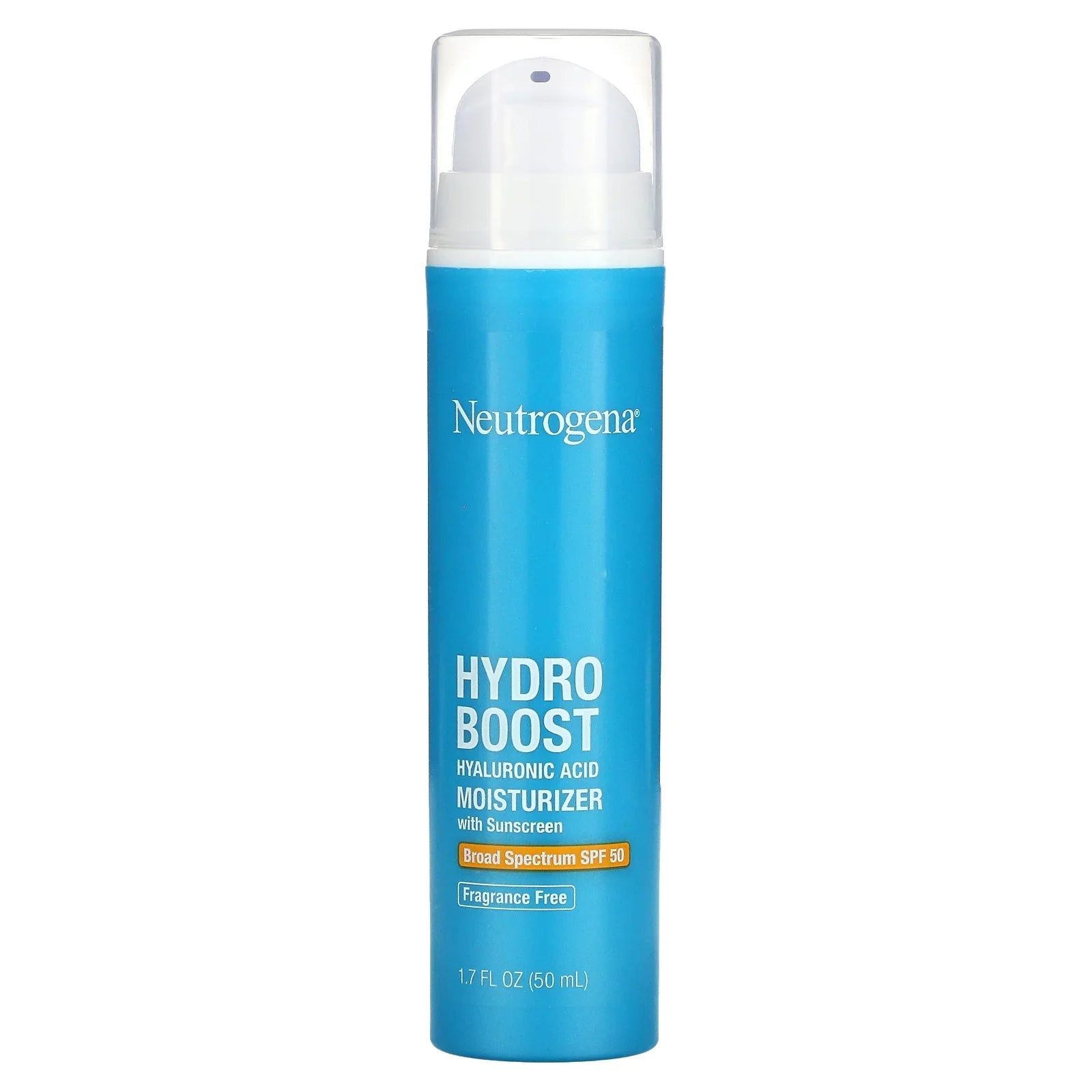 Sunscreen, Moisturizer SPF 3 1.7 Hyaluronic fl Hydro Neutrogena, oz 50, of Acid With Fragrance-Free, Boost Pack