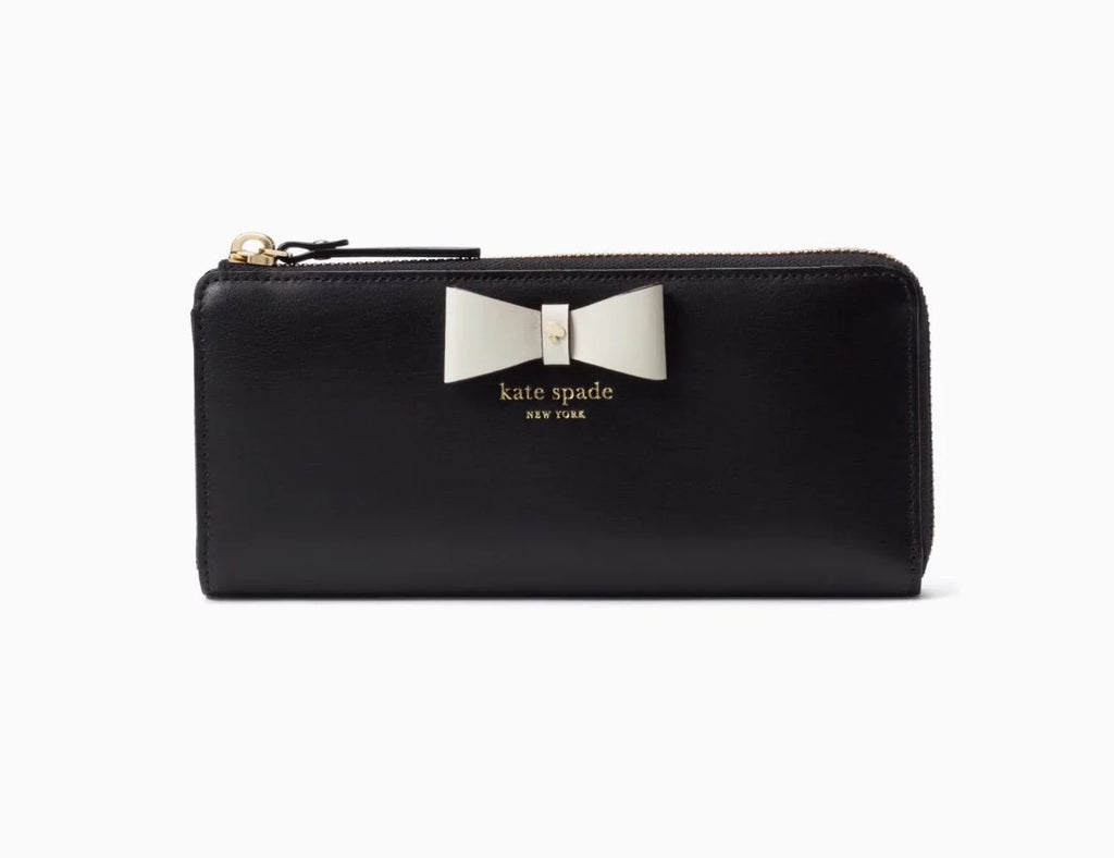 Nisha CEMENT Spade / Street WLRU3285 Wallet BLACK Kate Baldwin