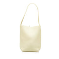 Park Pre-Owned The Tote Unisex Leather Row (Like New) N/S Authenticated Yellow Bag Tote Calf Medium