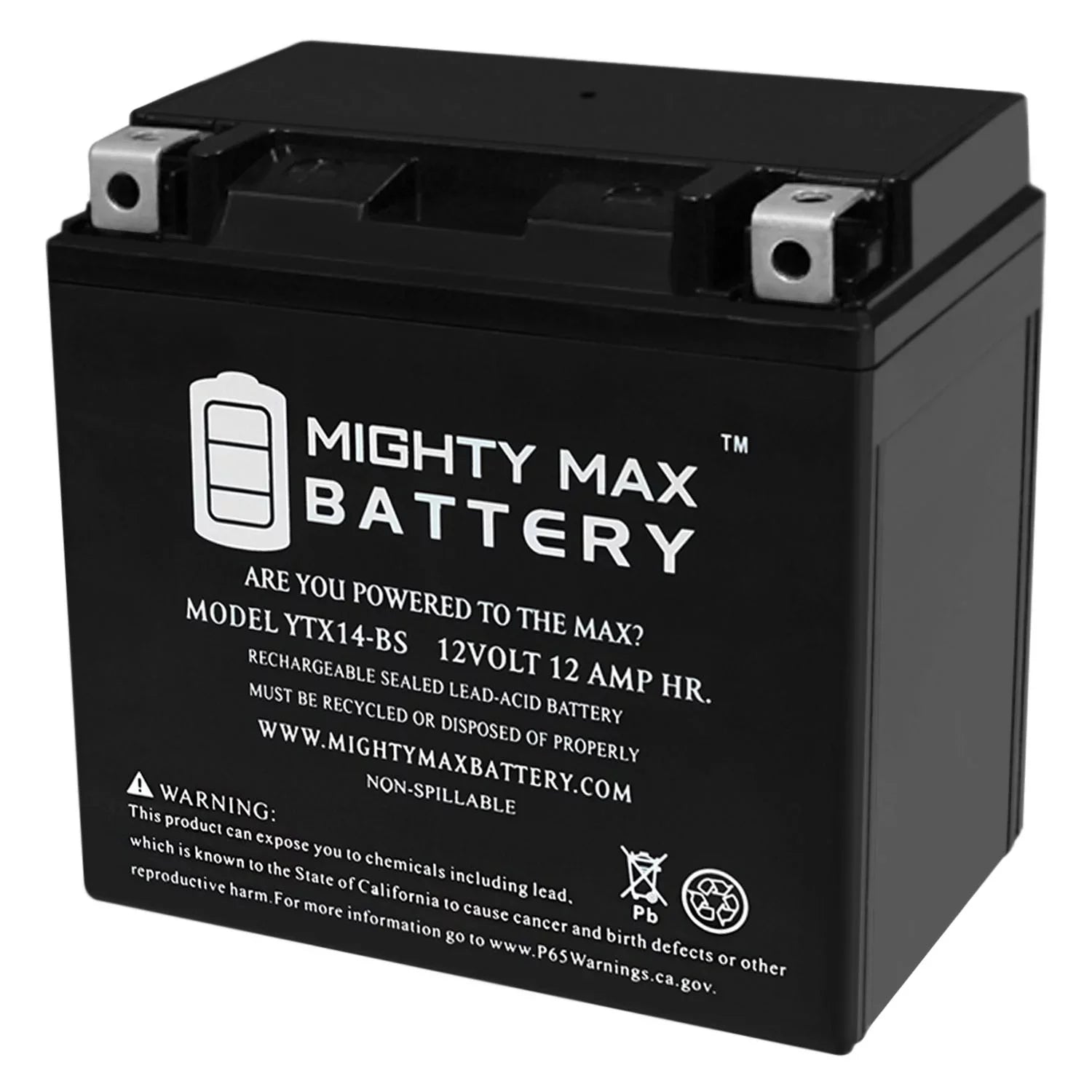 UTV Utility 700 YTX14-BS MUV700 Big Vehicle Red Honda Battery for