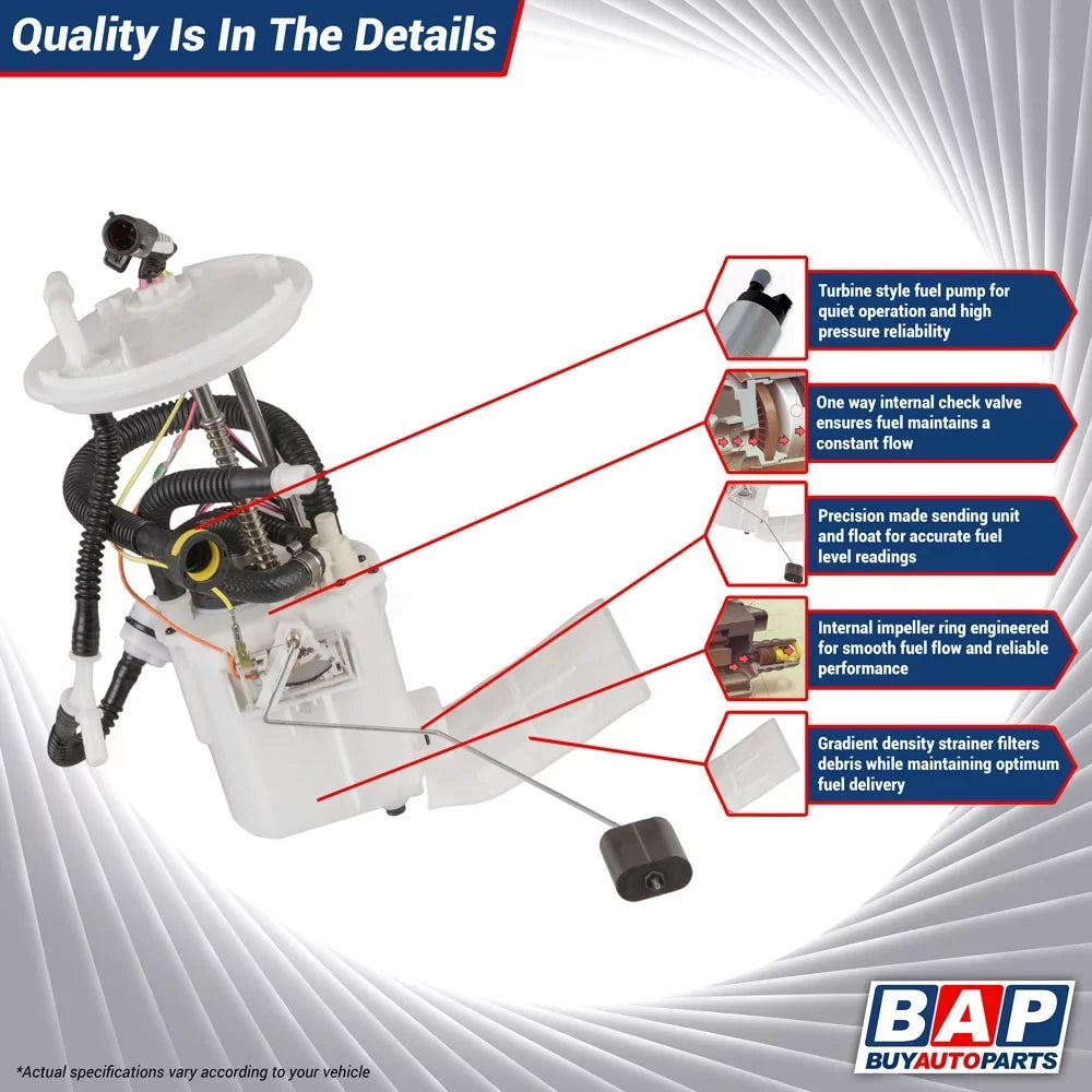 2004-2005 BUICK 2004-2005 select: CUSTOM, LeSabre LESABRE Assembly PONTIAC Park Buick Avenue BONNEVILLE Pontiac Bonneville GXP Complete For Fits Buyautoparts Pump Fuel -