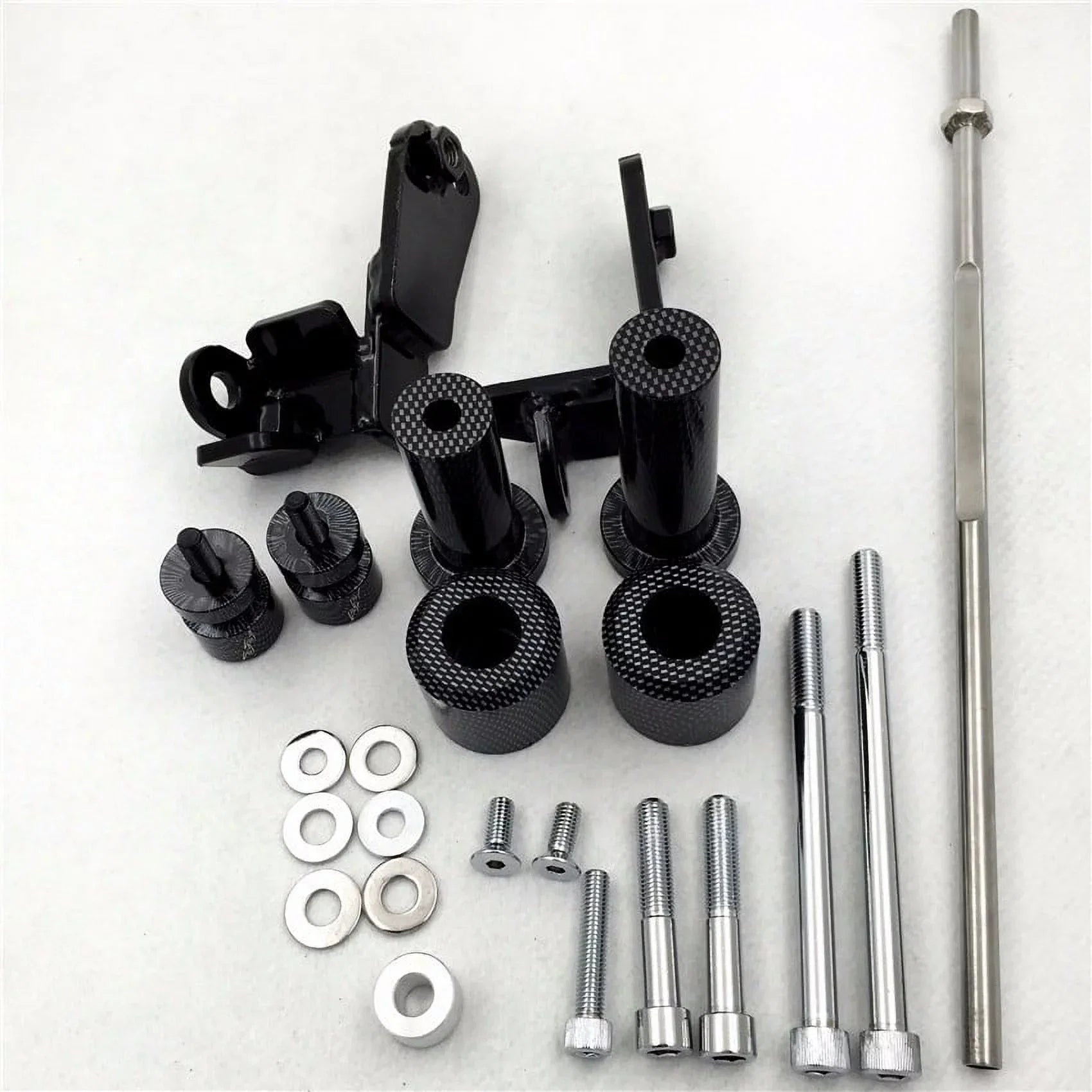 HTT-MOTOR Frame Suzuki 99-07 GSX Slider GSXR1300 Spools Hayabusa Swingarm 1300R Carbon for
