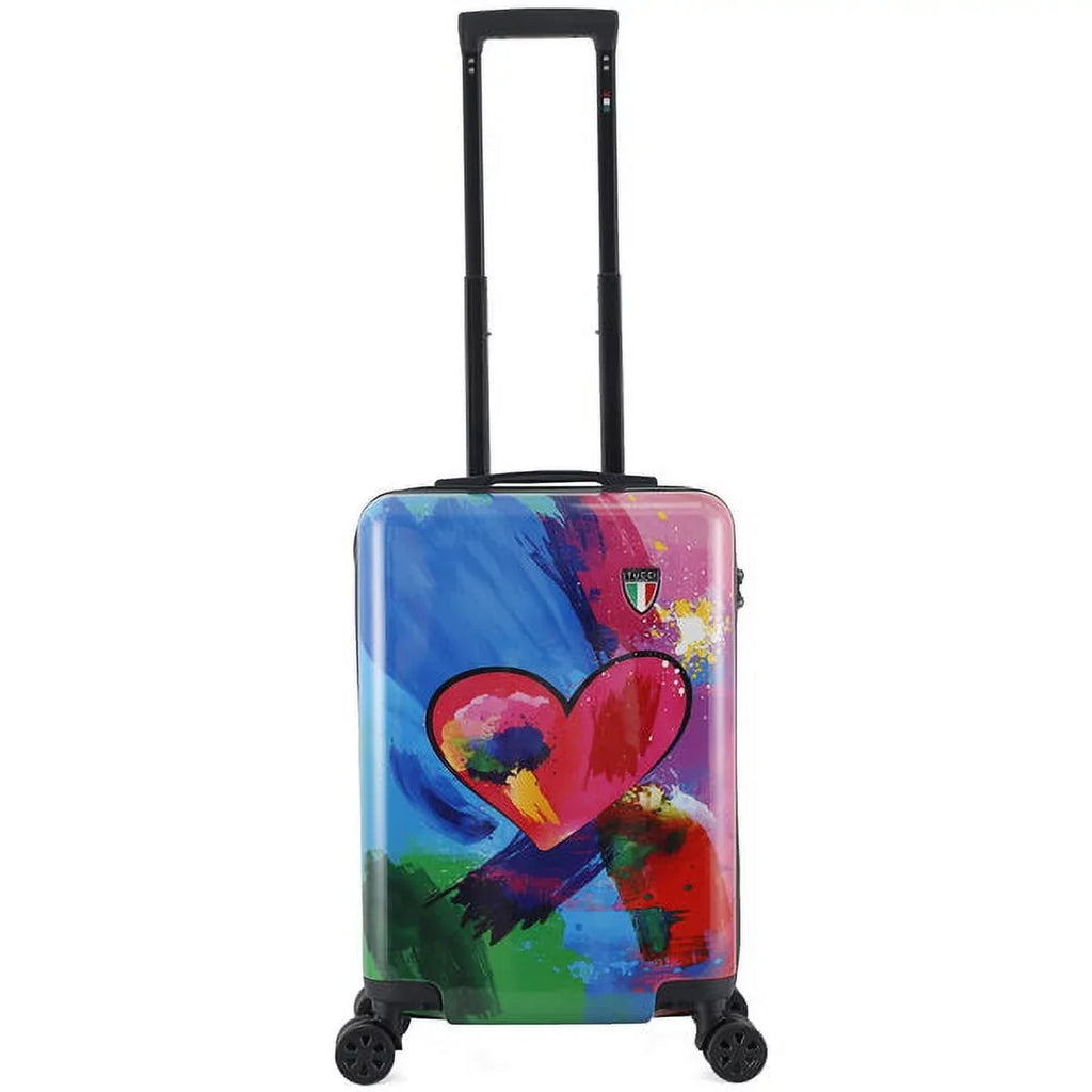 IN TUCCI Suitcase Emotion Art Luggage Italy LOVE 20" II