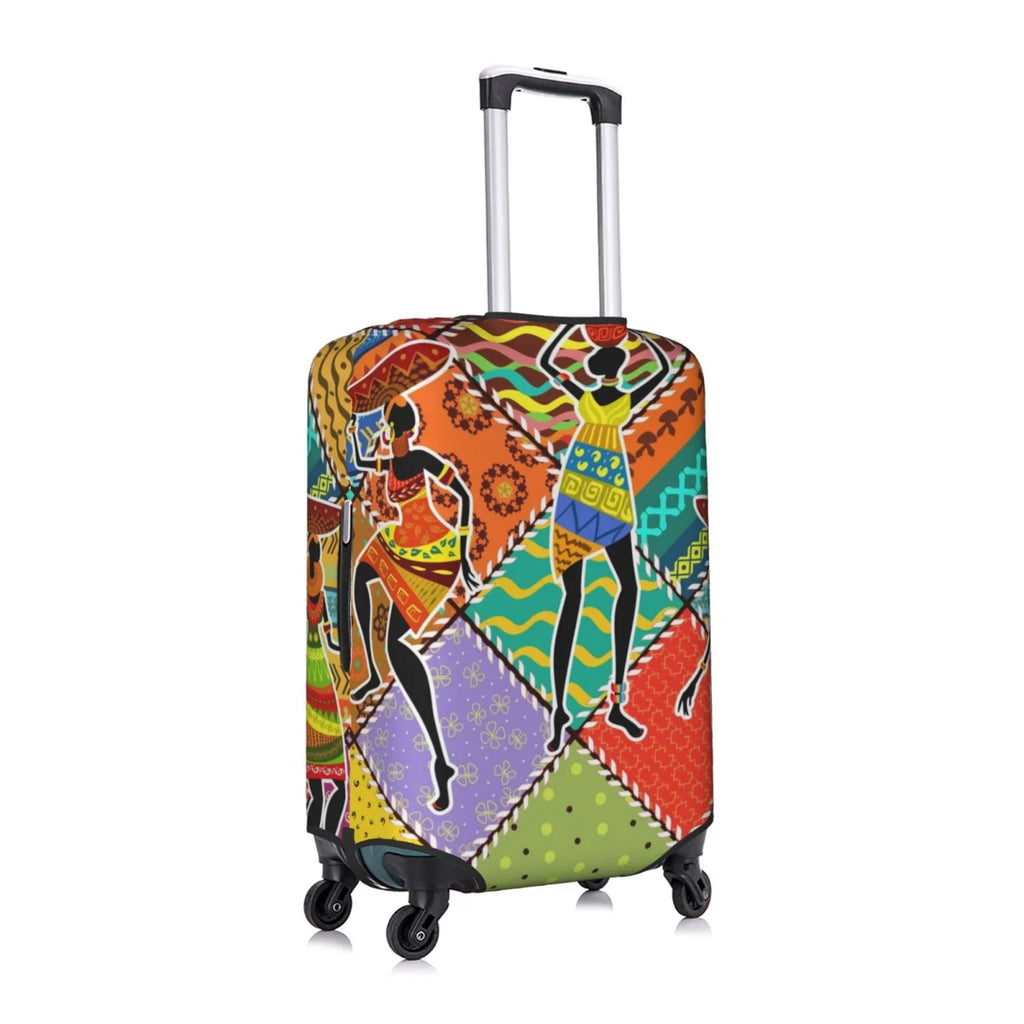 Suitcase Cover Kll Suitcase Protector- Womans Dancing African Cover Luggage