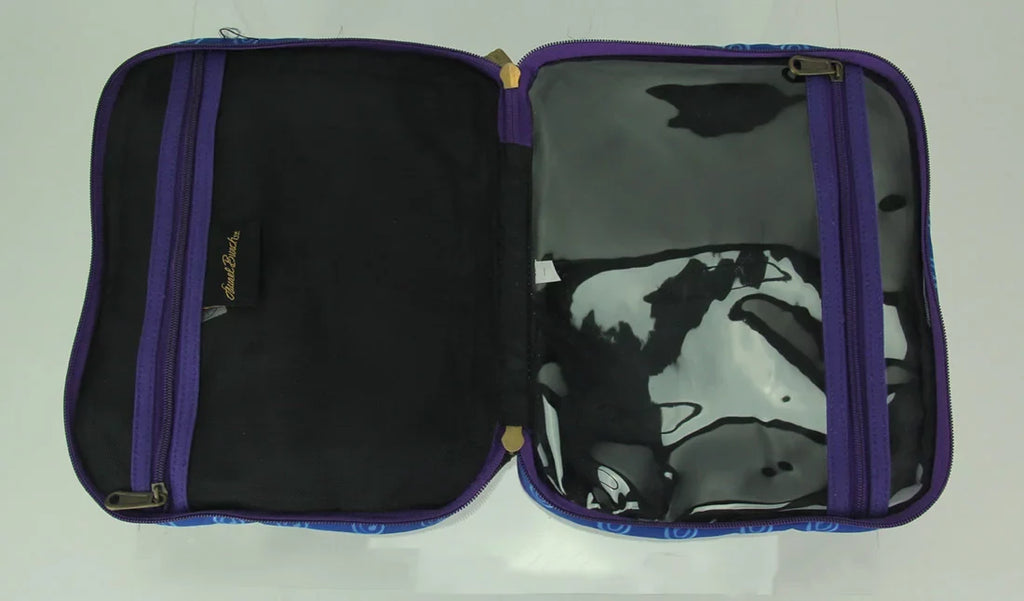 Travel Burch Laurel Tote Cats Indigo Cosmetic