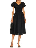 2 Party Tie, Cocktail Johnson Ulla Noir Women's Size Black Dress